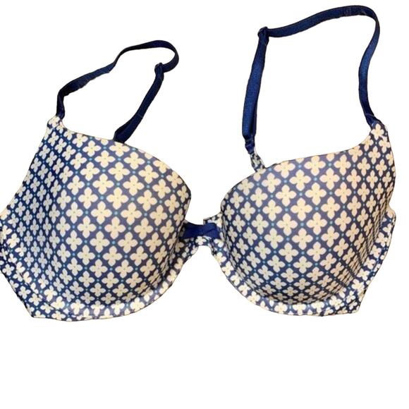 Victoria’s Secret Demi Buste Padded Bra 34C Floral Coquette Datenight Cute Daisy - Picture 1 of 6
